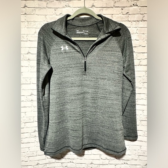 Under Armour Grey Lightweight Quarter (1/4) Zip Up Jacket Extra Small (XS) - Picture 1 of 3